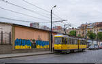 Lvivelectrotrans 1195 / Zakhysnykiv Ukrainy, 26. Mai 2025<br>
ex BVG Berlin 6117