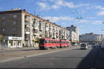 26.09.2025: KP Tatra T4D-M1 3068 & 3064 / Vulytsya 128-i Bryhady Teroborony, Dnipro, Ukraine