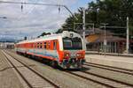 Der Bahnhof Lieboch an der K�flacherbahn ist auch Abzweigbahnhof f�r die Wieserbahn nach Wies-Eibiswald.