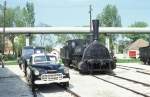 Eisenbahn Museum Budapest Ujpest am 23.5.2002.