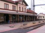 Bahnhof Dombovar, Ungarn, Juli 2006