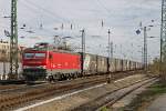 480 013 mit Güterzug in Hegyeshalom am 16.11.2015.