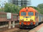 M 41 der MV auf dem Bahnhof in Balatonalmdi vom 28.07.2003