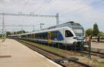 MÁV-START 415 xxx + 415 059 als IR 19733  Katica  nach Budapest-Déli, am 26.07.2025 in Balatonfüred.