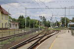 Gleisanlagen am 26.07.2025 in Balatonfüred.