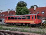 M�V-START 50 55 24-29 620-7 Bzx am 23.07.2025 im Bahnhof Si�fok.