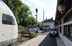 Der Bahnsteig A am 01.08.2026 in Si�fok.