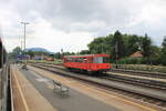 M�V H-START 50 55 83-28 072-0 BDzx am 26.07.2025 beim pausieren in Tapolca.