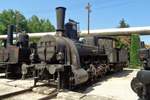 Die älteste GySEV-Lok ist GySEV 17, hier am 12 Mai 2018 ins Eisenbahnmuseumspark Budapest-Füsti fotografiert.