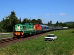 Die Lokomotive M40 219 und 408 224 (ex.