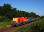 408 203  Jennifer  mit Balaton-Zug 1987 von Győr nach Siófok. Das Bild zeigt kurz nach Kisbér. 20.07.2014.