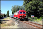 Am 17.07.2022 war wieder einmal nostalgischer MAV Zugverkehr am Nordufer des Balaton.