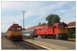 M41 2301 und M62 187 aufgenommen am 26.07.2003 in Tapolca.