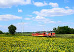 Sommerverkehr Rund um Győr: Die MÁV-Start 478er Verschubloks sind im Planeinsatz auch auf der KBS 5 (Komárom - Székesfehérvár).