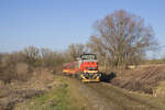 Am 4. März 2023 ist 478 204 mit Sz 39546 (Győr - Bakonyszentlászló) unterwegs und wird in Kürze Bakonygyirót erreichen. 