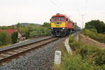 MV M62 265 (92 55 0628 265-4 H-START) mit dem R 19782 nach Tapolca, am 13.08.2022 bei der Ausfahrt in Baltonfred.