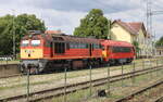 MV-START 628 314 und 418 308 am 26.07.2025 in Balatonfred.