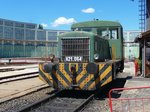 Führerstandmitfahrten gibt es auf der A21.064 im Hungarian Railway Museum, Budapest, 18.6.2016
