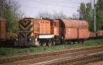M 312040 war am 16.4.1989 im Bahnhof Kaba noch im Rangierdienst ttig.