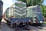 M46-001 steht am 9 September 2018 ins Budapester Eisenbahnmuseum.