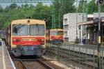 2 x Bzmot im Bahnhof Keszthely am 07.06.08