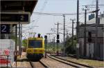 Der 247 509 ist Richtung Kaltenleutgebnerbahn nach Wien/Liesing unterwegs, hier bei der Zwischenfahrt von Wien/Meidling kommend kurz vor der Durchfahrt in Wien/Atzgersdorf. 17.6.12