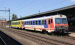 Die Triebzge 247 505 und 247 50X warten im Bahnhof Sopron Auf Abfahrt Richtung Wiener Neustadt. Aufgenommen am 15.05.2013.