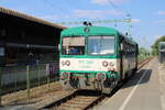 M�V-H�V 117 289 als Sz 38323 nach Kaposv�r, am 01.08.2026 in Si�fok.
