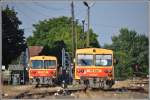 117 341 und 117 344 in Balassagyarmat.