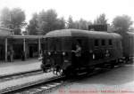 MAV - Irgendwo in Ungarn, warscheinlich in 1968, oder in 1966, dieser  Triebwagen schon in dieser Zeit warscheinlich mehr als 30.