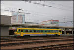 VT 0247505 der GYSEV am 11.5.2019 im Bahnhof Bratislava Petrzalka.