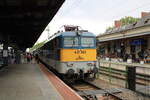 MÁV-START 431 362 mit dem IR 18592  Déli ← Parti  aus Budapest-Déli, am 26.07.2025 in Siófok.