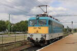 Am 26.07.2025 rangierte die MÁV-START 431 116 in Balatonfüred an den IC 19795  Kék Hullám  aus Tapolca, den sie anschließend bis nach Budapest-Déli bespannte.