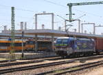 M�V-START 431 340 und Metrans 383 425 am 01.08.2026 in Budapest-Kelenf�ld.