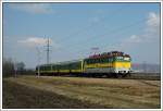 ER 9952  Therme Bk  (Wien Sdbahnhof-Ebenfurth-Wulkaprodersdorf-Bk-Szombathely)  wurde am 10.3.2007 ab Ebenfurth von V 43 334 der GySEV bespannt. Mit diesem Foto mchte ich mich beim Organisator unserer Samstagtour, meinen Fotokollegen Manfred Wolf, der auch hier vertreten ist, bedanken und ihm gleichzeitig alles Gute zu seinem heutigen 41er wnschen.