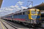 E-Lok 432 264 der Ungarischen Staatsbahn wird in K�rze mit ihrem Zug den Bahnhof von Budapest – Keleti verlassen. 08.05.2026