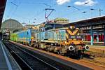 MAV 460 035 rangiert am 10 September 2018 in Budapest-Keleti.