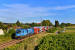 470 002 mit einem REX am 12.08.2018 bei Glaubendorf.