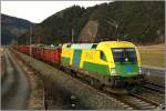 GySEV 1047 504 fhrt mit Gterzug 45336 von Sopron nach Villach.
St.Lorenzen 14.03.2009