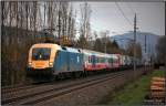 Etwas berrascht hat mich die MAV 1047 008 mit der ROLA 41404 bei Niklasdorf. 02.11.2010