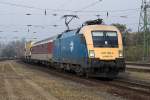 1047 004 mit Rola von Wels nach Kiskundorozsma bei der Durchfahrt des Bahnhofes Kőbnya-Kispest.