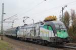 1047 503 Franz Liszt vor dem IC 995 von Sopron nach Budapest ber Fertőszentmikls, Csorna, Gyr nach Budapest Keleti, hier bei der Ausfahrt im Bahnhof Sopron.