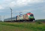 1047 505  Szechenyi  mit einem IC nach Budapest am 26.05.2010 unterwegs bei Sopron.