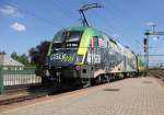 Lange hielt sich 470 504 auch nicht in Sopron auf. Sie schon wenig spter schon wieder einen Nahverkehrszug hinaus. Aufgenommen am 15.05.2013.