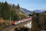 470 005 mit IC 592 am 01.11.2014 bei Bad Hofgastein.