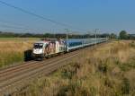 470 003 mit EC 149 am 01.09.2015 bei Gramatneusiedl.