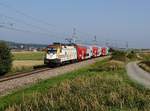 Die 470 010 mit einem REX nach Gmünd am 31.08.2019 unterwegs bei Göpfritz.