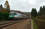 Seit dem 22.10.2010 ist 1047 503 mit Werbefolien f�r den Komponisten Franz Liszt unterwegs. Am 26.10.2010 konnte sie kurz vor Tullnerbach Pressbaum mit OIC 640 fotografisch festgehalten werden.