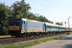 M�V-START 480 019 mit dem Ex 1786  Aranyh�d  von Fony�d nach Szeged, am 29.07.2026 in Si�fok.