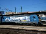 MV-Trakci 480 001 (Kand Klmn) am Bahnhof Budapest-Keleti, mit einem IC-Zug, am 03.